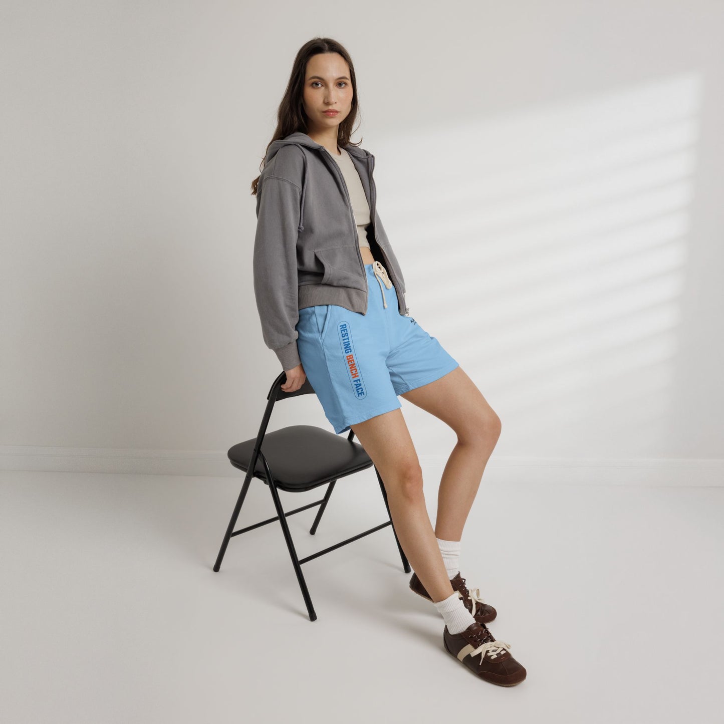 H.A.R.P. Athletics "Resting Bench Face" Fleece Shorts