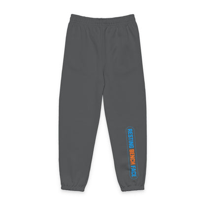 Resting Bench Face Sweatpants — Casual Graphic Joggers