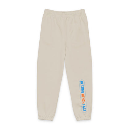 Resting Bench Face Sweatpants — Casual Graphic Joggers