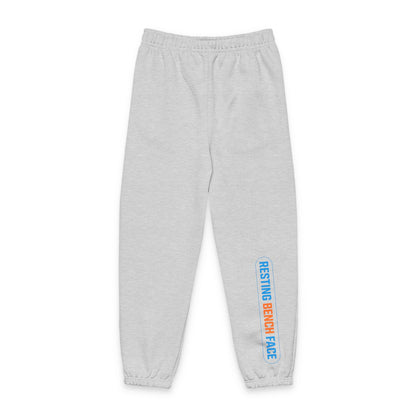 Resting Bench Face Sweatpants — Casual Graphic Joggers