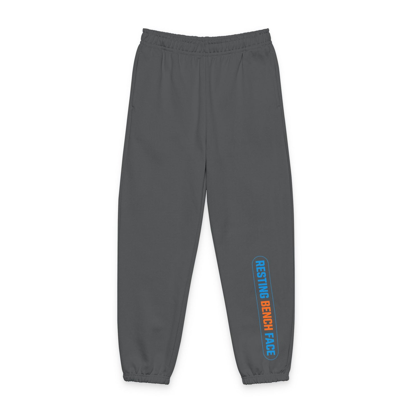 Resting Bench Face Sweatpants — Casual Graphic Joggers