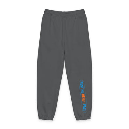 Resting Bench Face Sweatpants — Casual Graphic Joggers