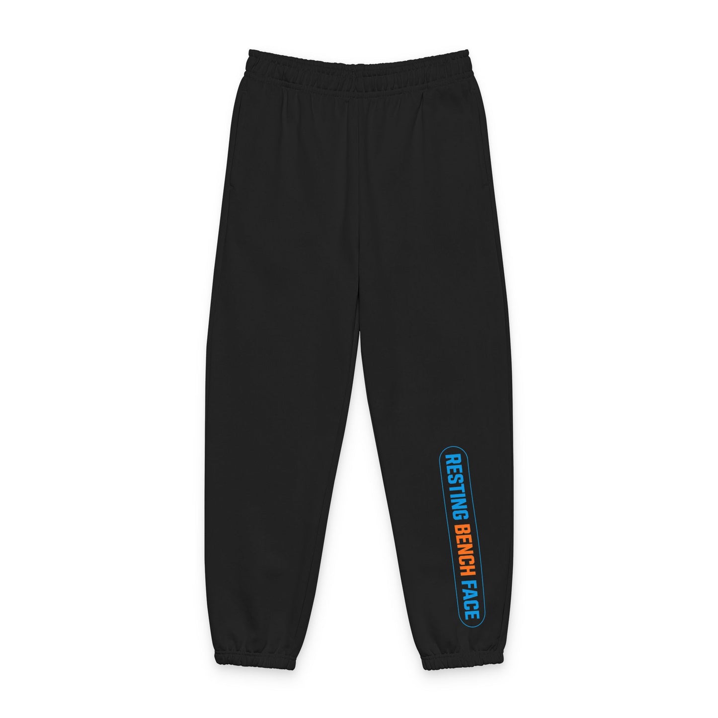 Resting Bench Face Sweatpants — Casual Graphic Joggers