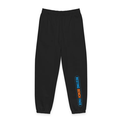 Resting Bench Face Sweatpants — Casual Graphic Joggers