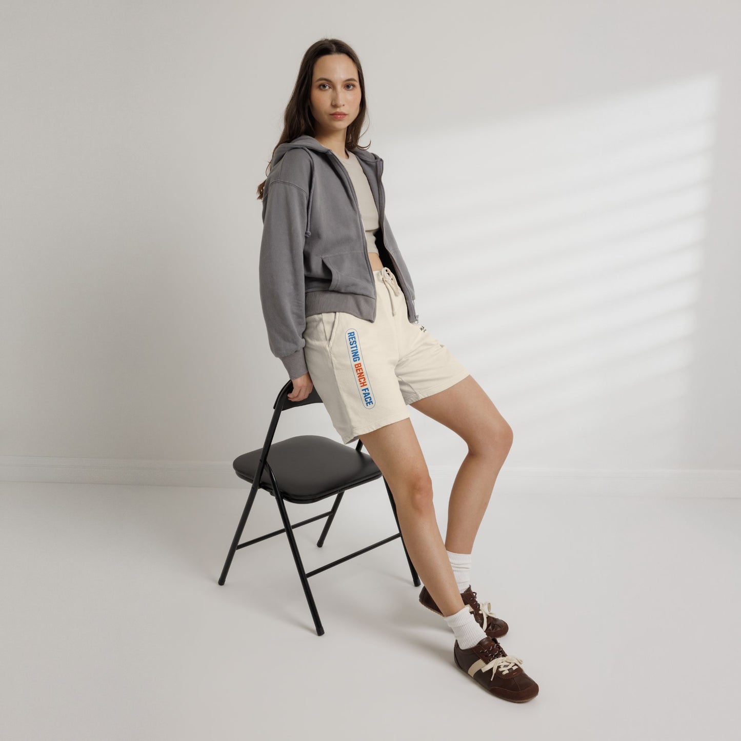 H.A.R.P. Athletics "Resting Bench Face" Fleece Shorts
