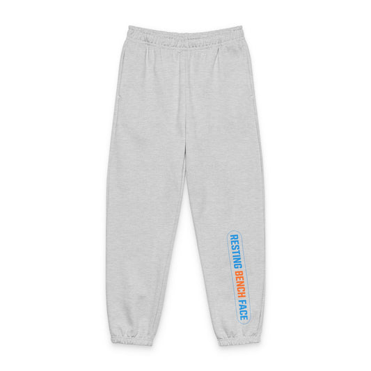 Resting Bench Face Sweatpants — Casual Graphic Joggers