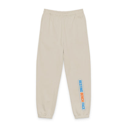 Resting Bench Face Sweatpants — Casual Graphic Joggers