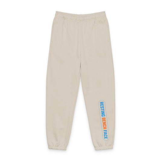 Resting Bench Face Sweatpants — Casual Graphic Joggers