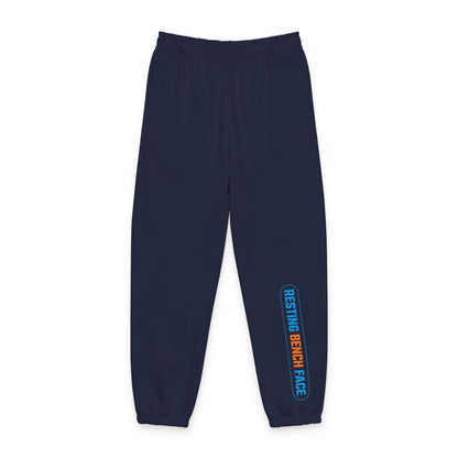 Resting Bench Face Sweatpants — Casual Graphic Joggers